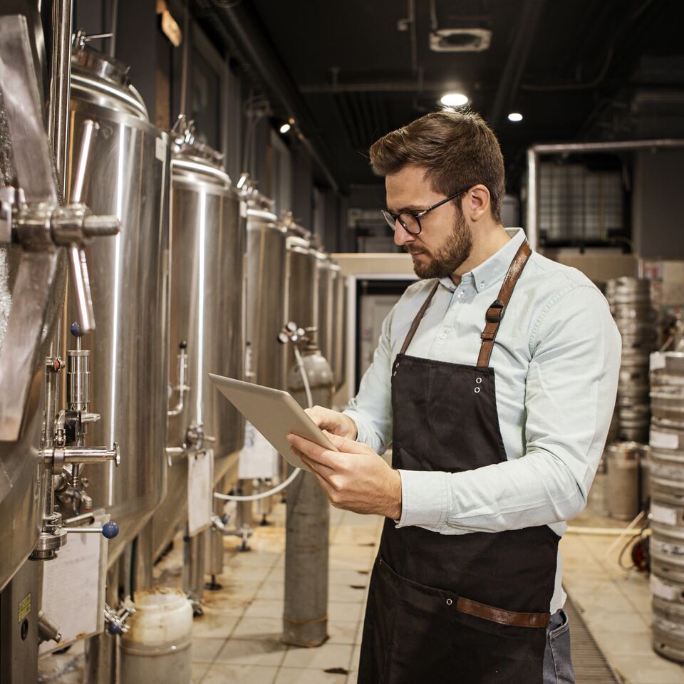 COLOUR-IMAGE_man-inspecting-beer-brewery_feb26