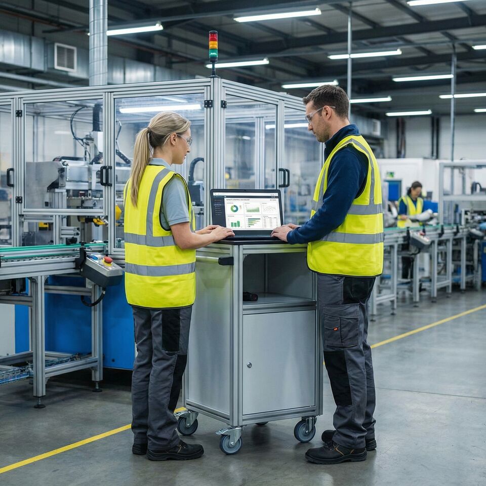 COLOUR-IMAGE_ehs-two-people-using-quality-management-in-a-factory-setting_feb26