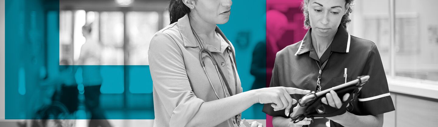 SINGLE-IMAGE_squares-doctor-and-nurse-inspect-tablet_aug24