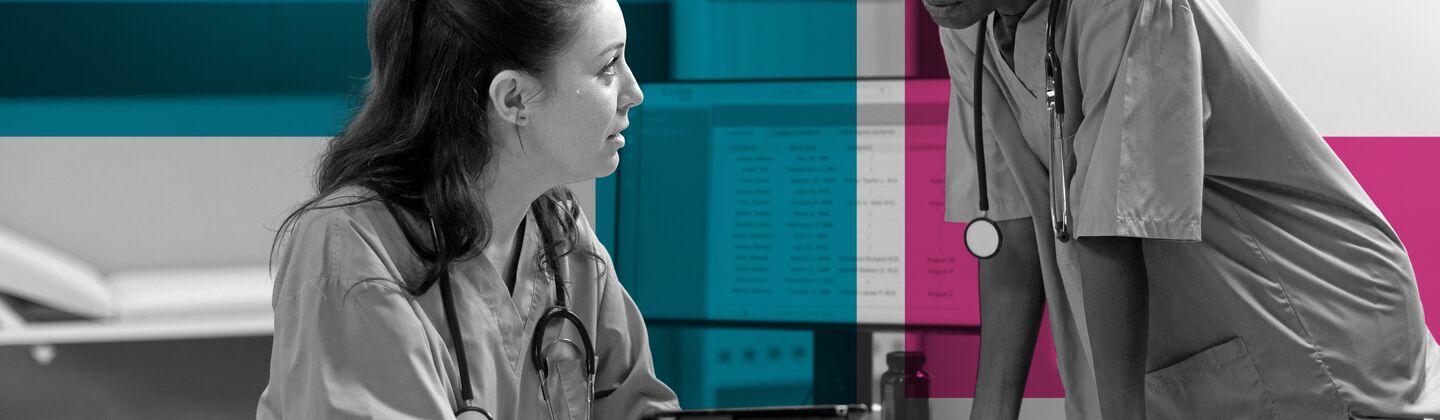 SINGLE-IMAGE_squares-two-nurses-talking-over-tablet_sept24