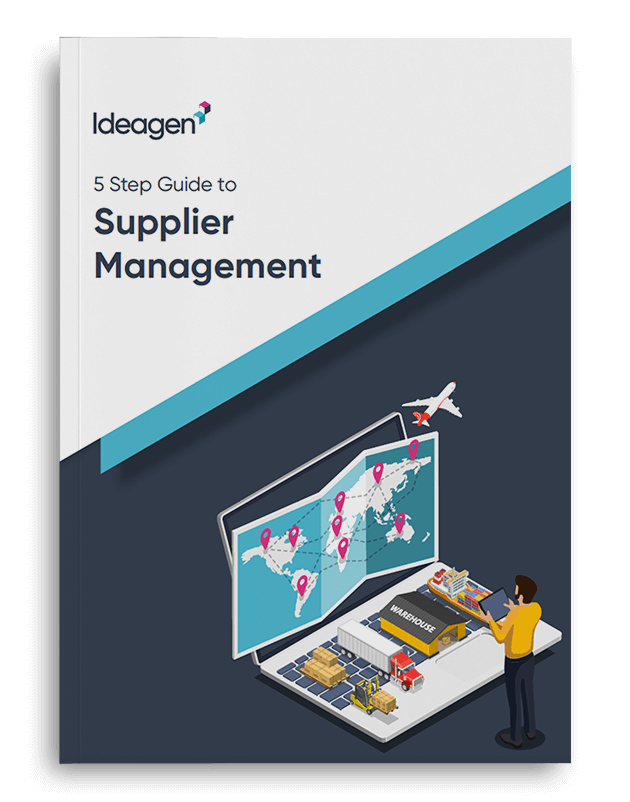 Supplier management guide front cover